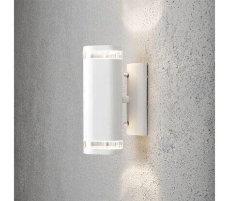 Modena Vegglampe opp ned GU10 Hvit 2
