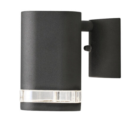 Modena Vegglampe Ned GU10 Sort