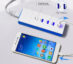 Nordic 4 USB Smart Charger med stikkontakt 2