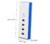 Nordic 4 USB Smart Charger med stikkontakt 3