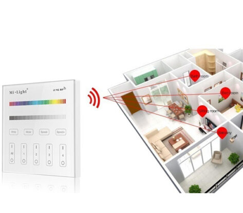 Touch panel rgb rgbw nordic led 2