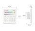 Touch panel rgb rgbw nordic led 3