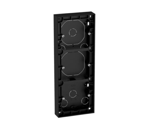 Elko Plus 3-Hull 25mm Påveggskappe Sort