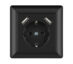 NP Innfelt Enkel Stikkontakt 2 x USB A 2,8A Sort Jord