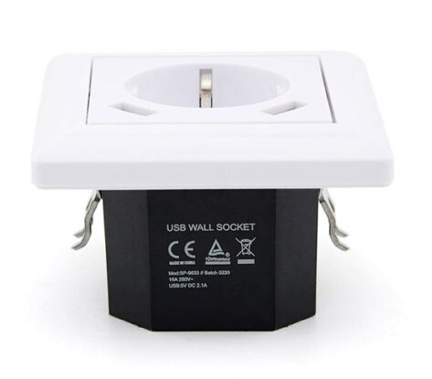 Innfelt-Stikkontakt-m-Jord-Dobbel-USB-2-8A-2