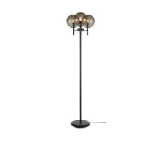 Marksløjd Crown Gulvlampe E14 Sort/Røk