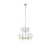 CROWN Pendant 9L Brass Clear 2