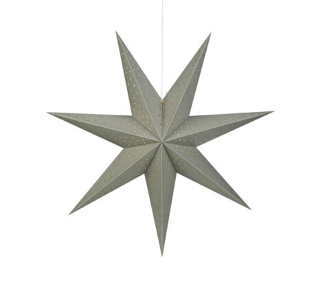 Marksløjd Morris Adventsstjerne 75CM Grå
