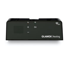 Glamox H40 H60 WiFi Bluetooth termostat sort