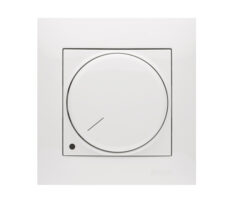 Simon LED Dimmer 2-Pol Hvit 230V Innfelt