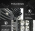 Nordic Firkant Spot Fjernlys 40W LED Sort 2