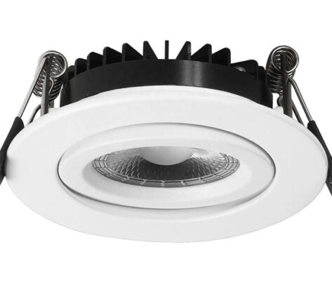 NP Nova LED Downlight IP44 Matt Hvit 4