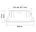 NP Ultraslim LED Downlight Warmdim 5W Isolasjon 9