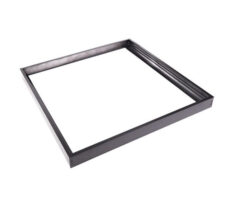 Sort Ramme for LED Panel 60cm med Hurtig Montering 1