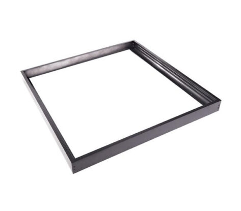 Sort Ramme for LED Panel 60cm med Hurtig Montering 1