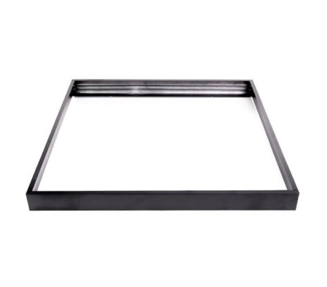 Sort Ramme for LED Panel 60cm med Hurtig Montering 2