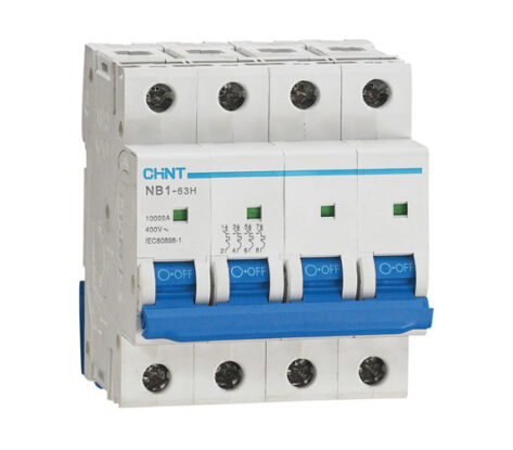 Chint Automatsikring 4P 32A C-Kar 10KA