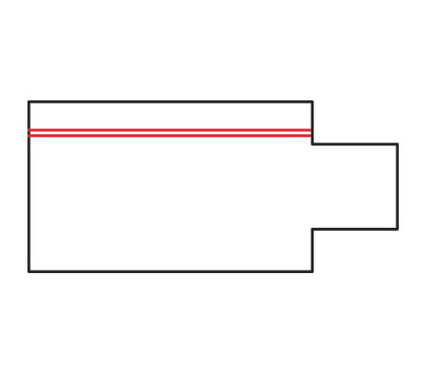 Nordic ProLine Endetilkobling 16A hvit venstre 2