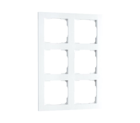 SG Ramme 2x3-Hull Hvit