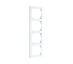 SG Ramme 4-Hull Hvit