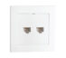 SG Innfelt 2XRJ45 CAT6 Hvit