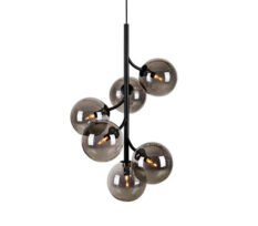 Callisto Taklampe 6L Sort/Sort