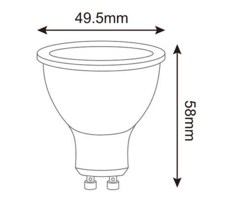 Zigbee PRO RGBCCT GU10 Spotlight 2