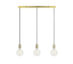 Sky Taklampe 3L Messing