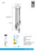 Sky Taklampe 5L Rund Sort 3
