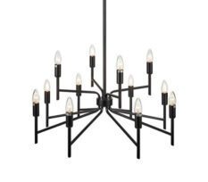 Regent Taklampe 12L Sort