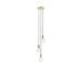Sky Taklampe 3L Rund Messing 1