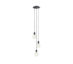 Sky Taklampe 3L Rund Sort