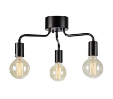 Marksløjd Avery Taklampe 3L Sort