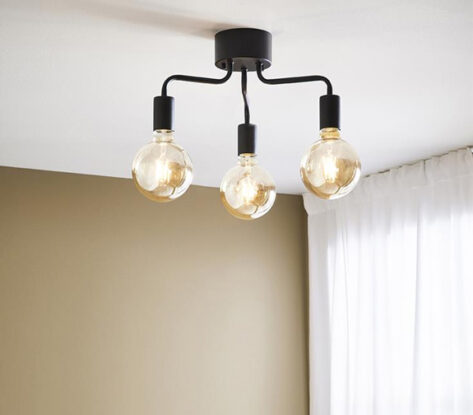 Avery Taklampe 3L Sort 2