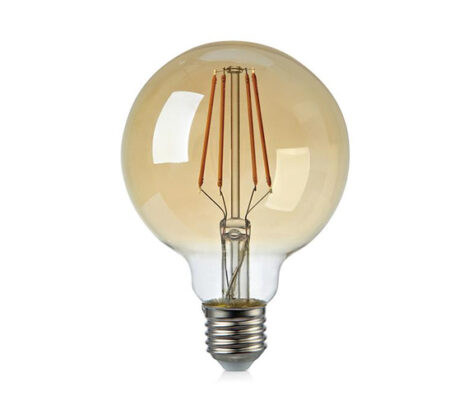 Filament E27 Globe 95mm 4W Dimbar