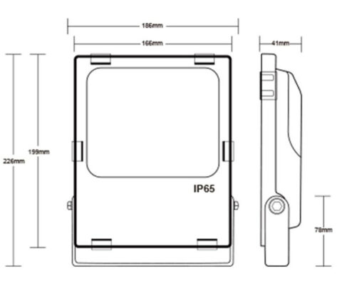 RGBCCT flood light ZigBee 20-60 Watt 3