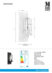 BARNABY Wall 1L Black Clear 3