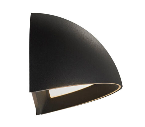 Arcus smart vegglampe utendors Sort 3