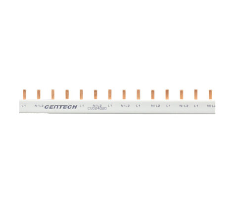 Samleskinne 2P PIN JFA 1+N OG AUT 2P 16mm2 1m CV024020