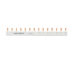 Samleskinne 2P PIN JFA 1+N OG AUT 2P 16mm2 1m CV024020