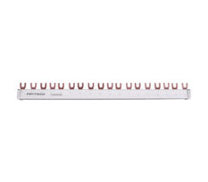 Kappet skinne 4P (1+N)2P/2modul for fordelningskap 9 kurser 16mm² CV045445