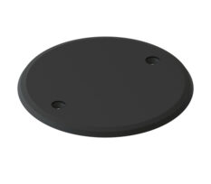 R-Line Vegglokk 71MM Sort