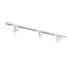 Trackline Conic Spotskinne 1 meter m/3 Spotter Hvit