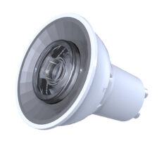 SG LED Pære 4.5W 2700K 250lm GU10 Hvit Dimbar