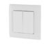 xComfort Trykknapp 55x55mm enkel komplett CPAD-00/194