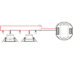 Nano Hvit Driver 9W 350mA 1-10V Push Dim 3