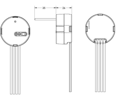 LEDDim Smart Pill Mini 200VA IsoSafe 2