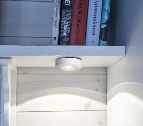 Nattlampe m Push 3000K 36lm 0 23W Hvit 2