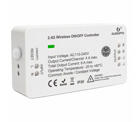 RF 2.4G Zigbee Plus AV/PÅ Mottaker