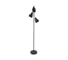 Split Gulvlampe Trippel Sort